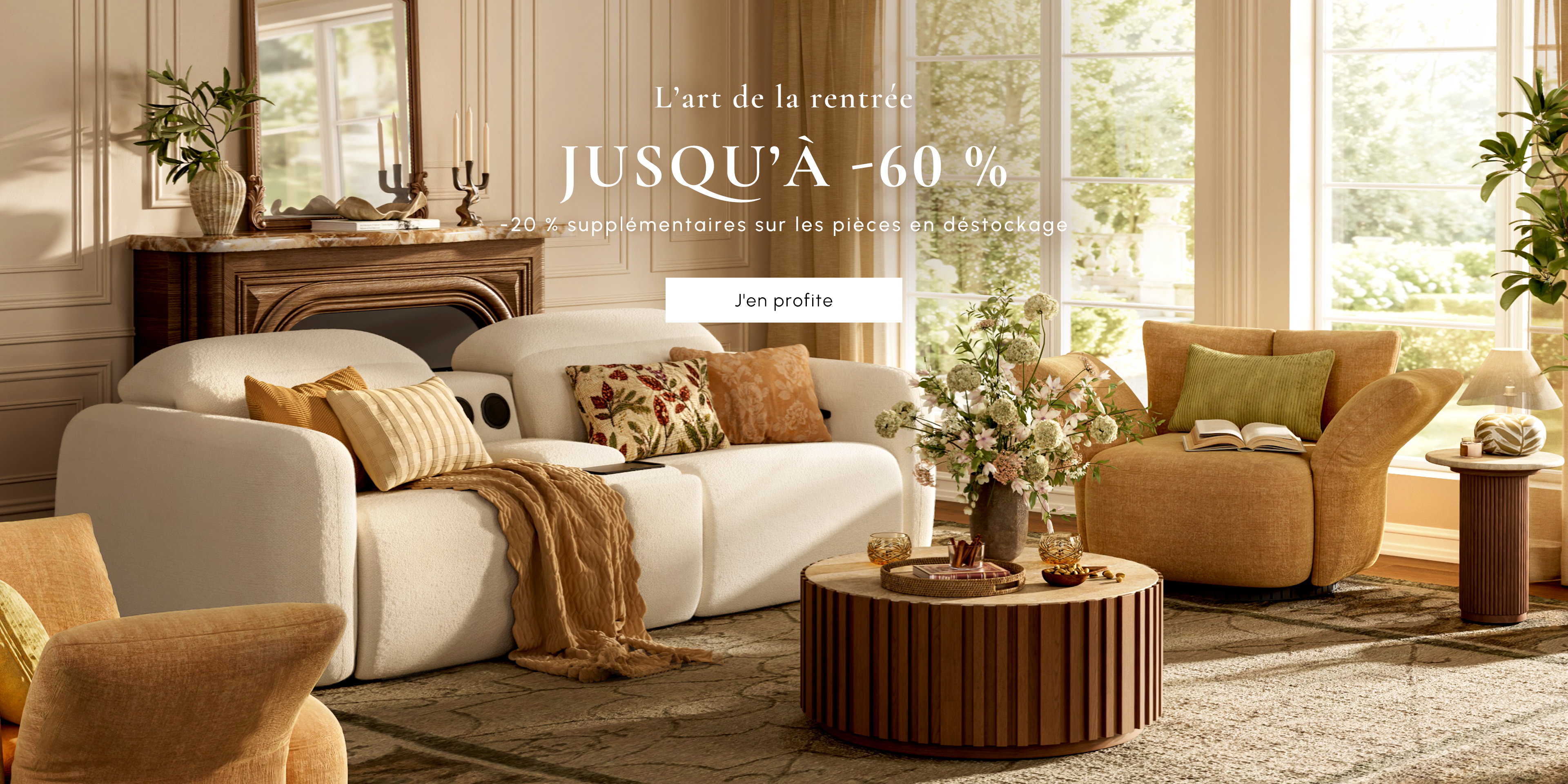 JUSQU'À 60 % DE RABAIS