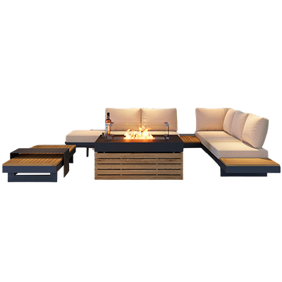 Outdoor Furniture with Fire Pit Sets