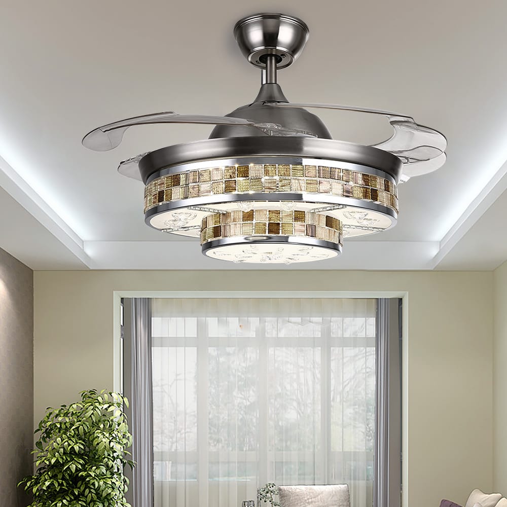 Modern Ceiling Fan Dubai Shelly Lighting