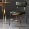 Modern Green Faux Leather Upholstered Dining Chair, 4 Pieces
