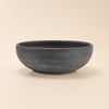 40cm Grey Round Ceramic Bathroom Sink – Matte Glazed Vessel Sink