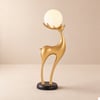 Modern Resin Deer Floor Lamp with Remote Control – 76cm Tall with Light-Up Ball
