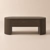 Moderner 119 cm ovaler Couchtisch im Mid-Century-Stil mit Hubplatte