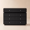 1200mm Glass Top Walk-in Closet Island 8-Drawer Dresser with Light