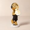 28,8 Zoll Astronauten-Bodenskulptur, Dekofigur, Kunstdekor, mit Kugellampe, USB-Aufladung