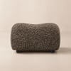 15" Performance Bouclé Curve Poef