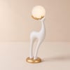 Modern Resin Deer Floor Lamp with Remote Control – 76 cm Tall with Light-Up Ball
