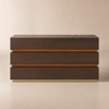 Lumio 1500mm LED 6-Drawer Dresser with Charging Station