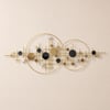 3D Modern Big Gold Wall Decor For Living Room Unique Decorative Metal Home Hanging Art