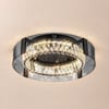 Plafonniers Orlova Crystal Dimmables, Lumière LED Encastrée à 3 Modes avec Télécommande
