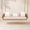 Cocaro 2-Seater Woven Performance Outdoor Swing with Plush Cushioning