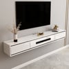 Postmodern Minimalist 71" Floating TV Stand with 2 Drawers and Storage