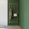 Hallway Wall Mounted Corner Coat Stand in Metal with Hooks