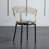 Modern Acrylic Dining Chairs Amber