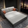 2050mm Leath-aire Sleeper Sofa 3-Seater