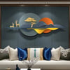 59" Modern 3D Unique Metal Nature Landscape Wall Decor Art for Living Room Bedroom