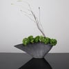 Plantes artificielles pour décoration intérieure avec pot de fleurs en résine
