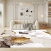 Dywan w stylu Art Deco 5'x 8' z abstrakcyjnym wzorem dekoracyjny dywan