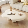 39" Irregular Cloud-Shaped Abstract Coffee Table
