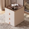 Chanor Modern Champagne Walk in Closet Island 6 Drawers Dresser & Chest Jewelry Storage