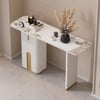 Artis 48" Modern Sintered Stone Console Table with Storage Entryway Table
