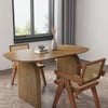 1500mm Walnut Dining Table & 2 Dining Chairs Set