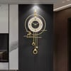 Oversized Modern Wall Decor Digital Wall Clock with LED Light Stripe