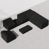 Fundas protectoras Grida de lona resistente 600D impermeables para muebles de patio al aire libre