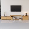Fero 71"-110" Extendable TV Stand with 3 Drawers