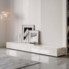 87" Modern Sintered Stone TV Stand with 4 Drawers