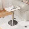 20" Rectangle Lift-Top Sintered Stone Side Table