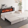 Futon Sofa Bed with USB