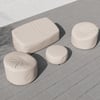 600D Tough Canvas Waterproof Outdoor Patio Furniture Covers in Beige