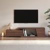 Meuble TV extensible Fero 120 à 180 cm avec 3 tiroirs