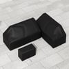Fundas de lona resistente 600D impermeables para muebles de patio al aire libre