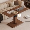 1200mm Walnut Lift-Top Height-Adjustable Coffee Table