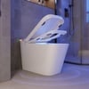 Toilette intelligente allongée automatique monobloc avec réservoir intégré et aromathérapie