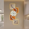 Modern LED Wall Clock with Remote Control – 1000mm Decorative Lighted Wall Clock