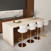 Isla de cocina de madera con cajones y armarios nogal 183 cm