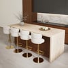 Modern 72" Wood Kitchen Island with Storage, Walnut