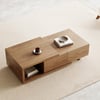Quoint 47"-69" Extendable Coffee Table with 2 Drawers