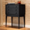 Tanic Mid Century Modern Chest Cabinet with Storage 3 Drawers of Ash Wood