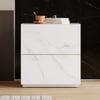Sintered Stone 2-Drawer Nightstand