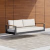 Tevara Outdoor Aluminum 2-Seater Hanging Swing Chair