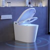 Toilette à bidet intelligente compacte Fitro H2 Pro avec réservoir intégré à couvercle à ouverture/fermeture automatique
