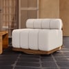 Resaro Outdoor Teak & Aluminium Swivel Lounge Chair