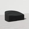 600D Tough Canvas Waterproof Outdoor Daybed Covers in Black