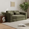 82" Queen Chenille Fully Compressed Fold-Down Sleeper Sofa