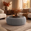 39" Performance Chenille Multi-Functional Coffee Table With Storage And Ottoman In One