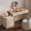 Haloa Extendable Makeup Vanity Set with LED Mirror and Jewellery Display (102 - 146 cm)